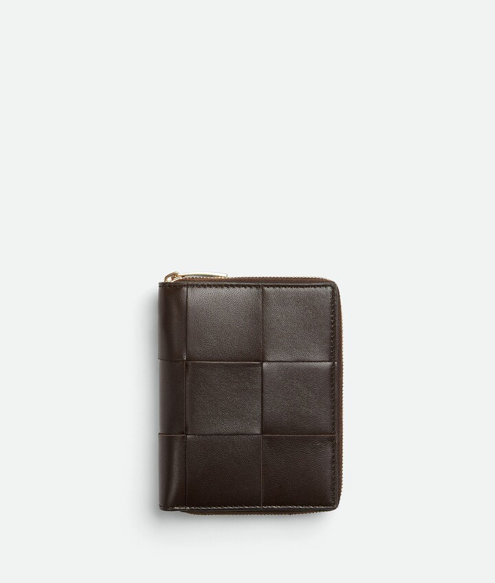 Bottega Veneta Cassette Compact Zip Around Wallet