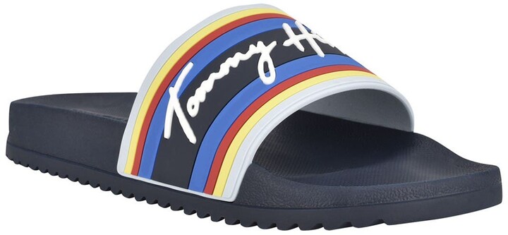mens tommy hilfiger slides