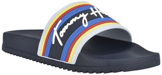 mens slides tommy hilfiger