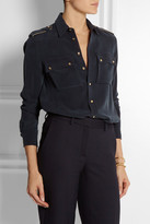 Thumbnail for your product : Joseph Gary washed-silk shirt