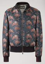 Thumbnail for your product : Emporio Armani Japanese-Inspired Jacquared Bomber Jacket
