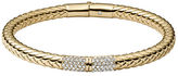 Thumbnail for your product : Michael Kors Gold-Tone & Braided Brass Bangle Bracelet