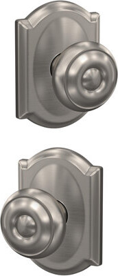 Schlage Custom Georgian Non-Turning Knob with Camelot Trim