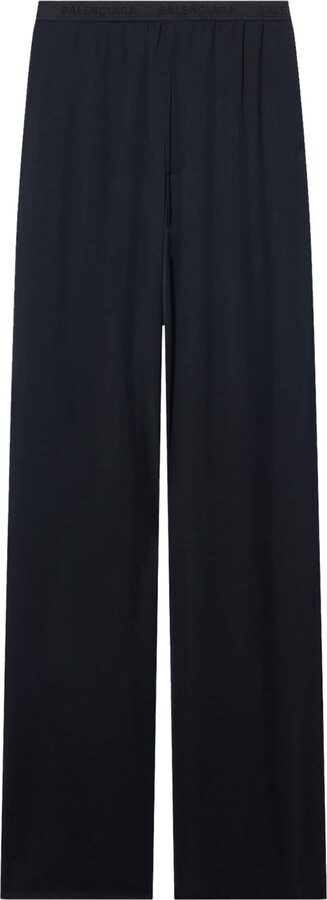 Balenciaga Elasticated-Waist Trousers