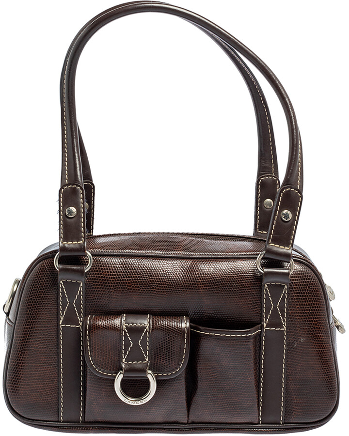 brown leather women's handbolsas