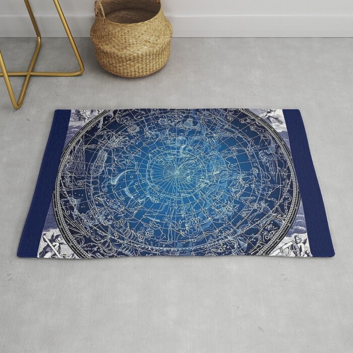 Society6 Vintage Celestial Constellations 17th Cenurty Star Map - Star ...