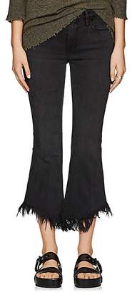 Frame Women's Le Crop Mini Boot Jeans - Gray