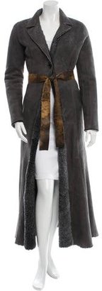 Protagonist Suede Shearling Coat w/ Tags