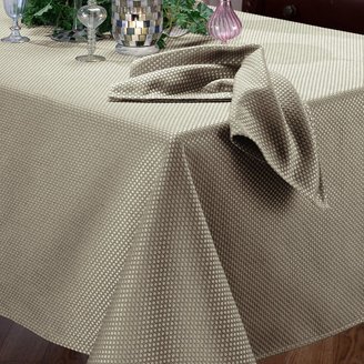 Benson Mills Prego Waffleweave Fabric Tablecloth