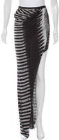 Thumbnail for your product : Helmut Lang Draped Printed Skirt