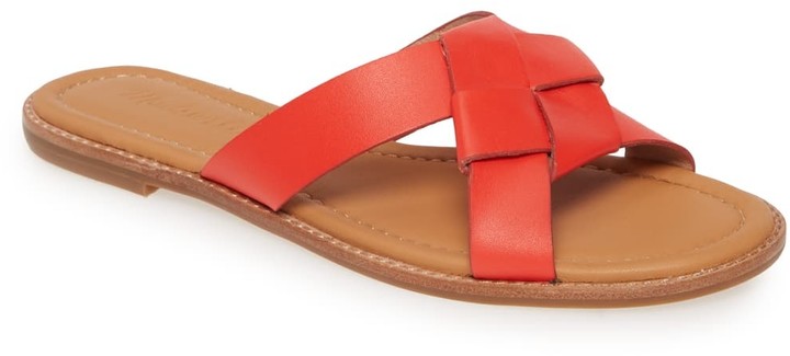madewell knot slide sandal