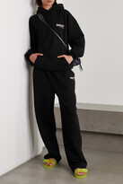 Thumbnail for your product : Balenciaga Embroidered Cotton-jersey Track Pants