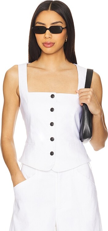 Rag & Bone Mariana Linen Vest