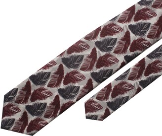 Emily Carter Emily The Feather Tie Maroon