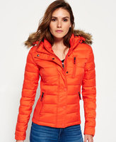 Thumbnail for your product : Superdry Fuji Slim Double Zip Hood