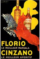 Thumbnail for your product : Home & Abode Florio Cinzano Canvas Print, 60x90cm