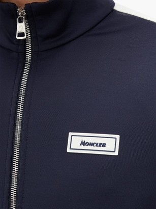 Moncler Side-stripe Technical Track Jacket - Navy