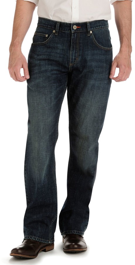 men's lee modern series stretch relaxed bootcut jeans