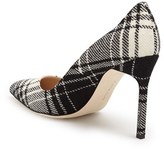 Thumbnail for your product : Manolo Blahnik 'BB' Plaid Pointy Toe Pump (Women)