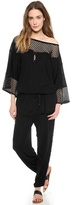 Thumbnail for your product : Vitamin A Le Corbusier Mesh Inset Tunic