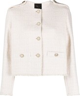 Button-Up Tweed Jacket 