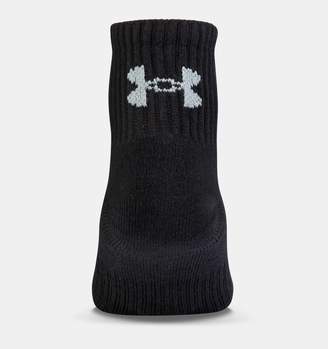 Under Armour UA Charged Cotton 2.0 Quarter Length Socks 6-Pack
