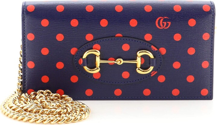 Gucci Horsebit 1955 wallet with chain - ShopStyle