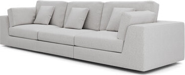 Modloft Perry Modular Sofa Set In Fabric