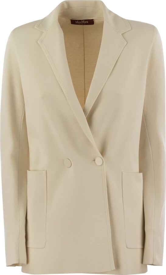 Studio Max Mara Titania Double-Breasted Blazer