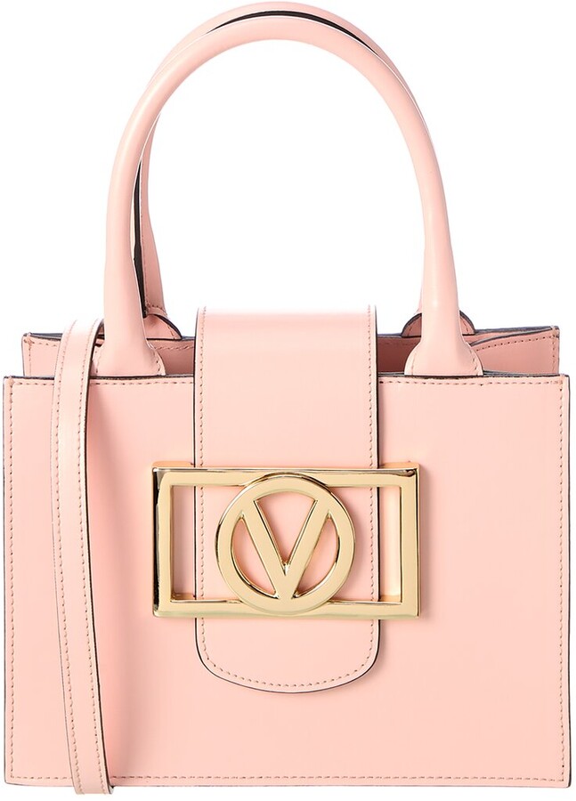 Valentino By Mario Valentino Aimee Super V Leather Tote ShopStyle