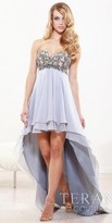 Thumbnail for your product : Beaded paisley bust with hi-lo chiffon skirt