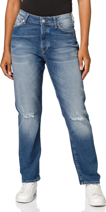 Mavi Jeans Women's Straight-Leg Jeans | ShopStyle UK
