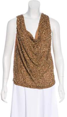Haute Hippie Sleeveless Embellished Top w/ Tags