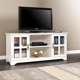 SEI Furniture Easton White Media TV Stand for TV's up to 50" - ShopStyle