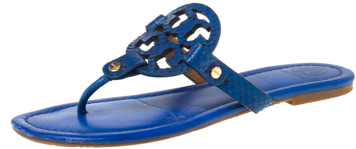 snakeskin miller sandal