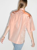 Thumbnail for your product : NACKIYÉ Pink Gazebo Shantung Silk Shirt