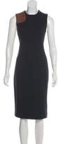 Thumbnail for your product : Ralph Lauren Black Label Sleeveless Midi Dress Navy Sleeveless Midi Dress