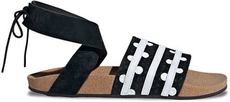 adidas polka dot sandals