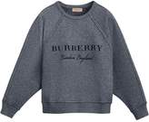 Burberry pull à logo intarsia 