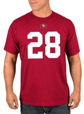 Majestic Carlos Hyde San Francisco 49Ers NFL Eligible Receiver III Cotton Jersey Tee