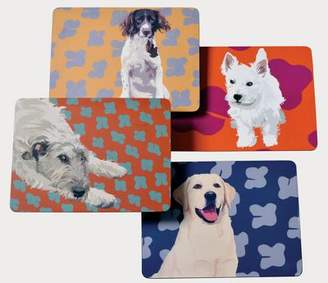 Leslie Gerry Dog Placemats, Set Of 4