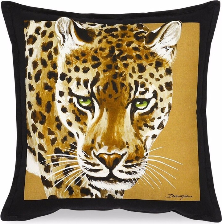 Dolce & Gabbana small Leopardo-print canvas cushion - ShopStyle Indoor  Pillows
