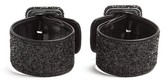 Thumbnail for your product : ATTICO Glitter-embellished Ankle Straps - Black