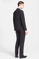 Thumbnail for your product : Jil Sander 'Claudia' Slim Fit Black Wool Blend Suit