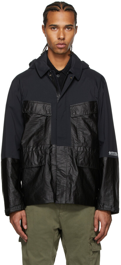 black cp goggle jacket