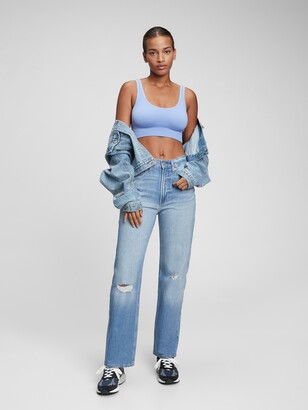 Gap High Rise '90s Loose Jeans in Organic Cotton with Washwell