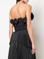 Thumbnail for your product : AMUR Ruffle Strapless Top