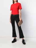 Thumbnail for your product : Stella McCartney Star Print Kick-Flare Jeans