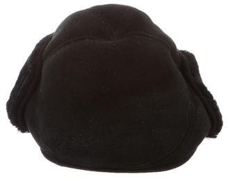UGG Shearling-Trimmed Ivy Hat w/ Tags