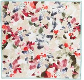 Thumbnail for your product : Vince Camuto Floral Photo Smash Square Silk Scarf